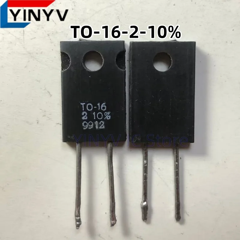 

5Pcs TO-16-2-10% TO-16 TO-16-2-10 TO16-2-10 TO-220 Power Film Resistors Imported disassembly machine 100% quality assurance