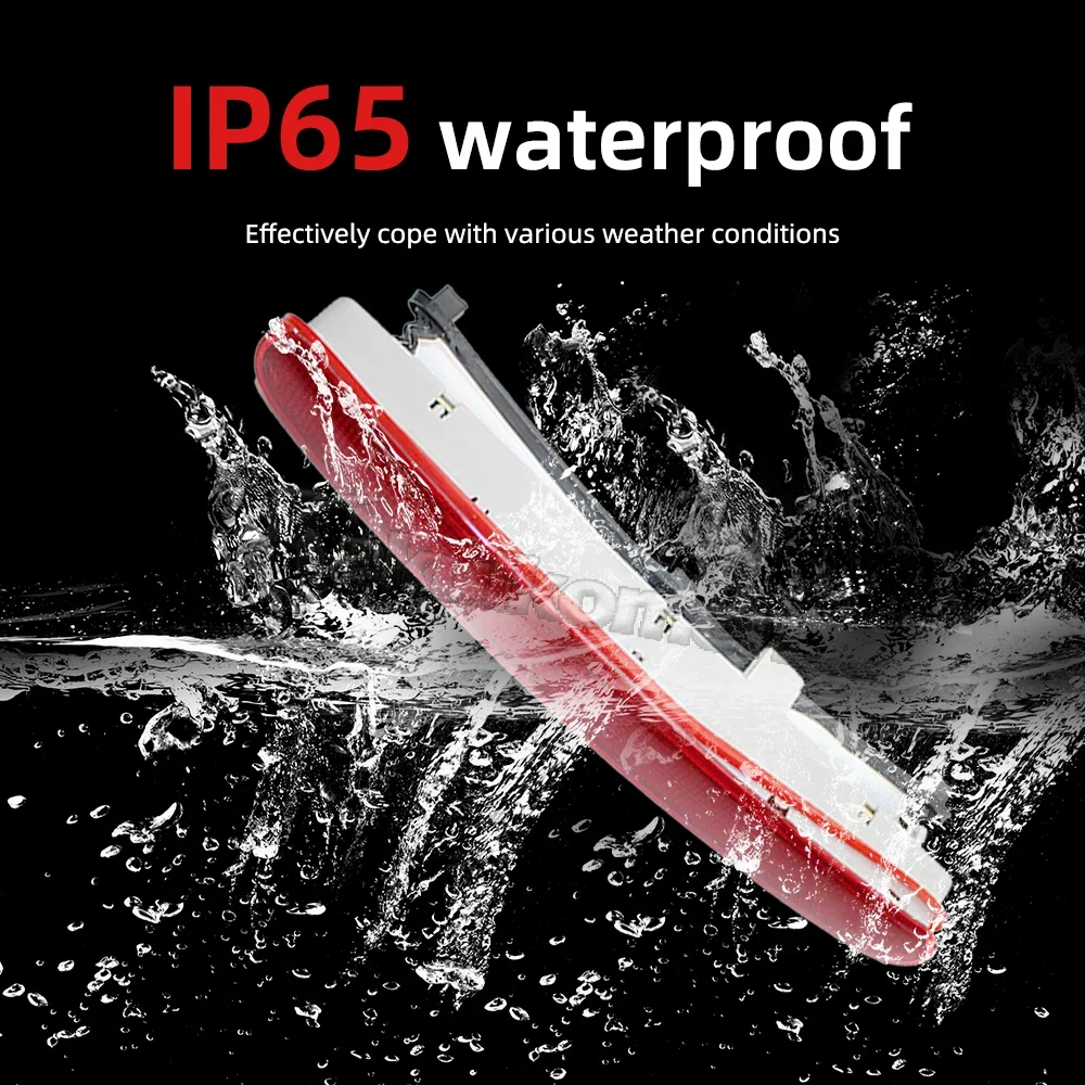 Car Rear Stop Tail Lamp Third Brake Light 1C0945097E For VW New Beetle 1C1 9C1 1998-2010 Rear Trunk Replacement Red LED Light - view 6