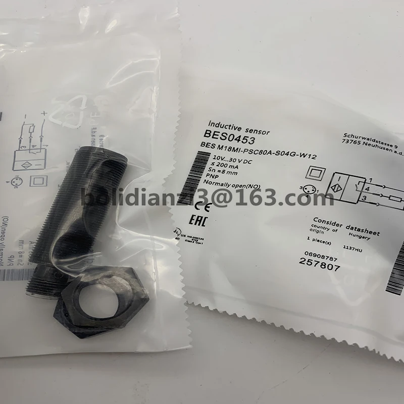 Sensor Saklar Jarak Asli BES03YT BES M18MG-PSC80A-S04G-W Tersedia