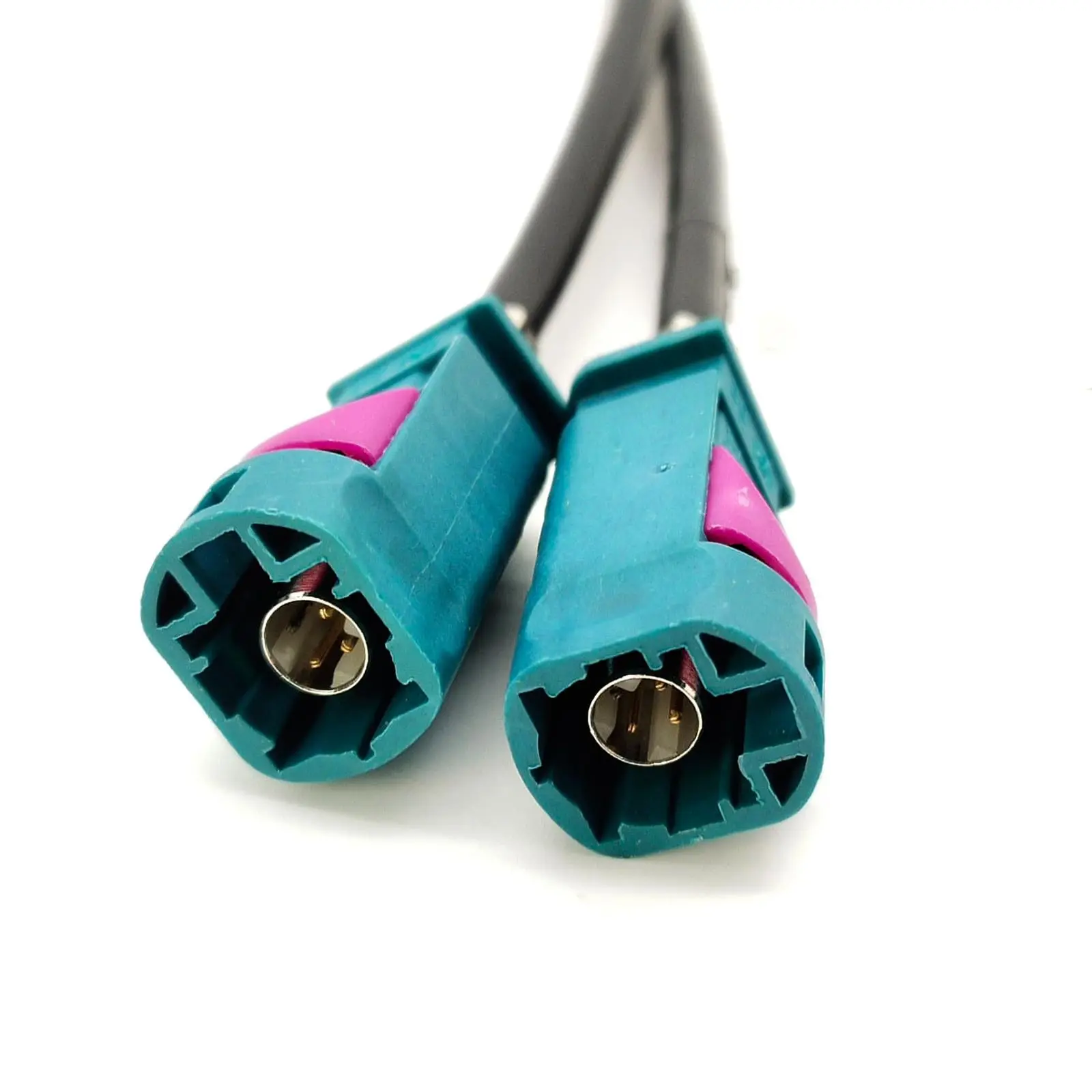 HSD LVDS Z Jack to Z Jack Extension Vehicle Car Video Camera Cable Assembly 50CM
