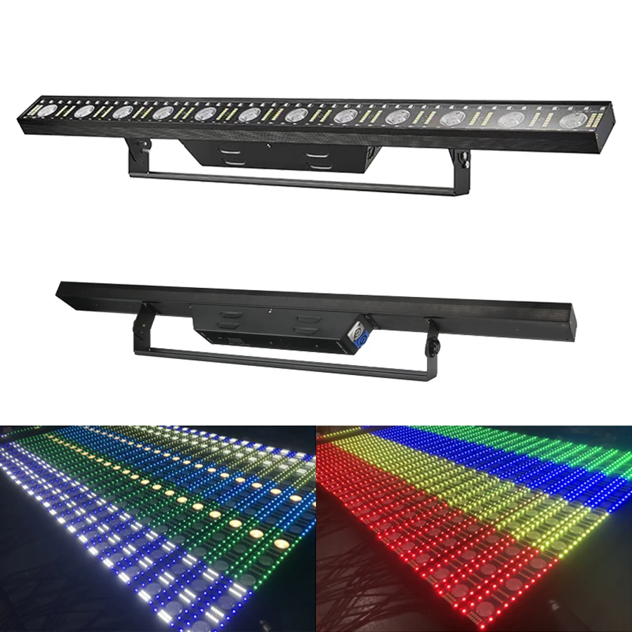 Tira de luces LED RGB 3 en 1 para pared, 12x3w, para DJ, Bar, discoteca, fiesta