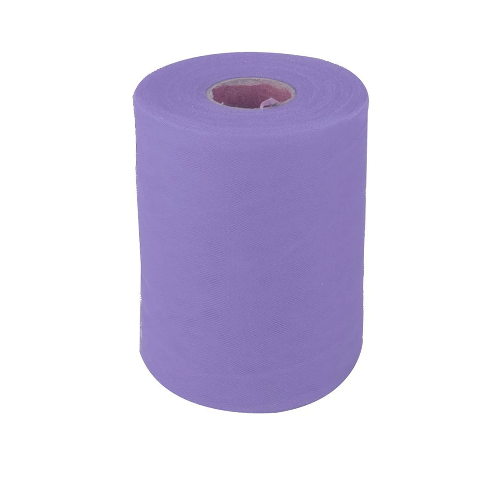 

6x100YD Tulle Roll Spool DIY Netting Fabric for Wedding Party Craft Decoration Thin Sheer Mesh Ribbon Fabric Roll