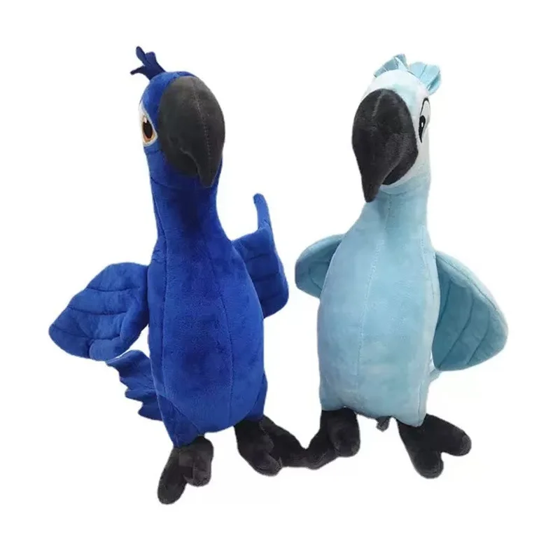 30CM Rio peluche poupée jouet Blu bijou perroquet oiseau coussin oreiller Anime livraison directe