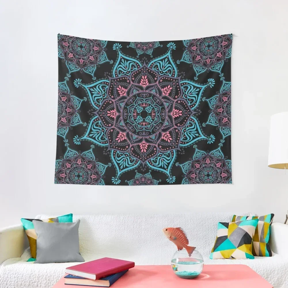 

Mandala Namaste / Beautiful Yoga Meditation Mandala Tapestry Room Decor Aesthetic Tapestry