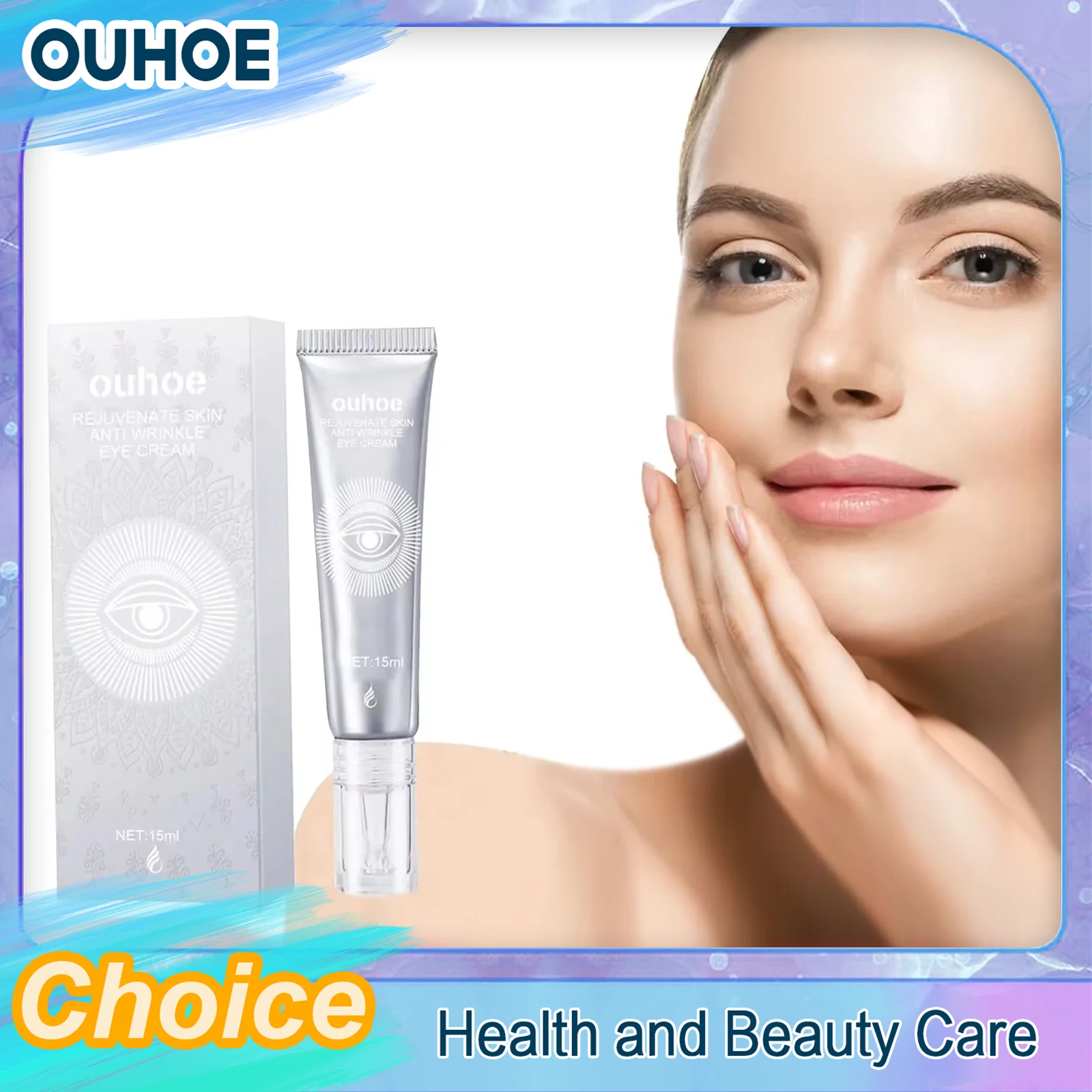 

Anti Wrinkle Eye Cream Remove Dark Circles Fine Lines Reduce Eye Bags Puffiness Anti-Aging Whitening Moisturize Eye Care Product