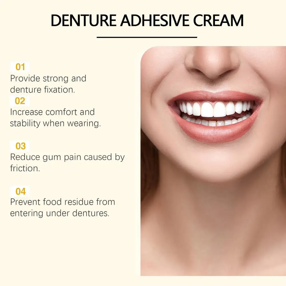 Thermoplastisch Comfort Kunstgebitlijmen Glue Tandencare Prothese Siliconen Reline Kit Self Adhesive Kussen Wrijving Vaste k