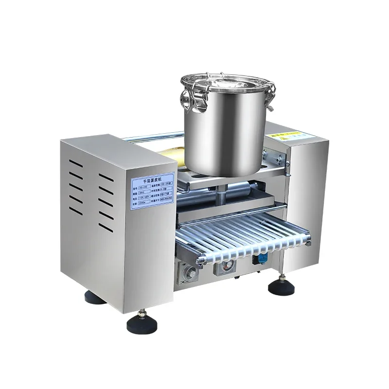 Automatic Cake Crust Machine Thousand Layer Cake Making Machine Crepe Machine