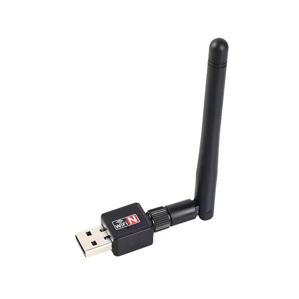 Adattatore WiFi Mini USB 150Mbps Antenna da 2,4 GHz USB 802.11n/g/b Scheda di rete wireless Ethernet USB dongle LAN PC Ricevitore WiFi