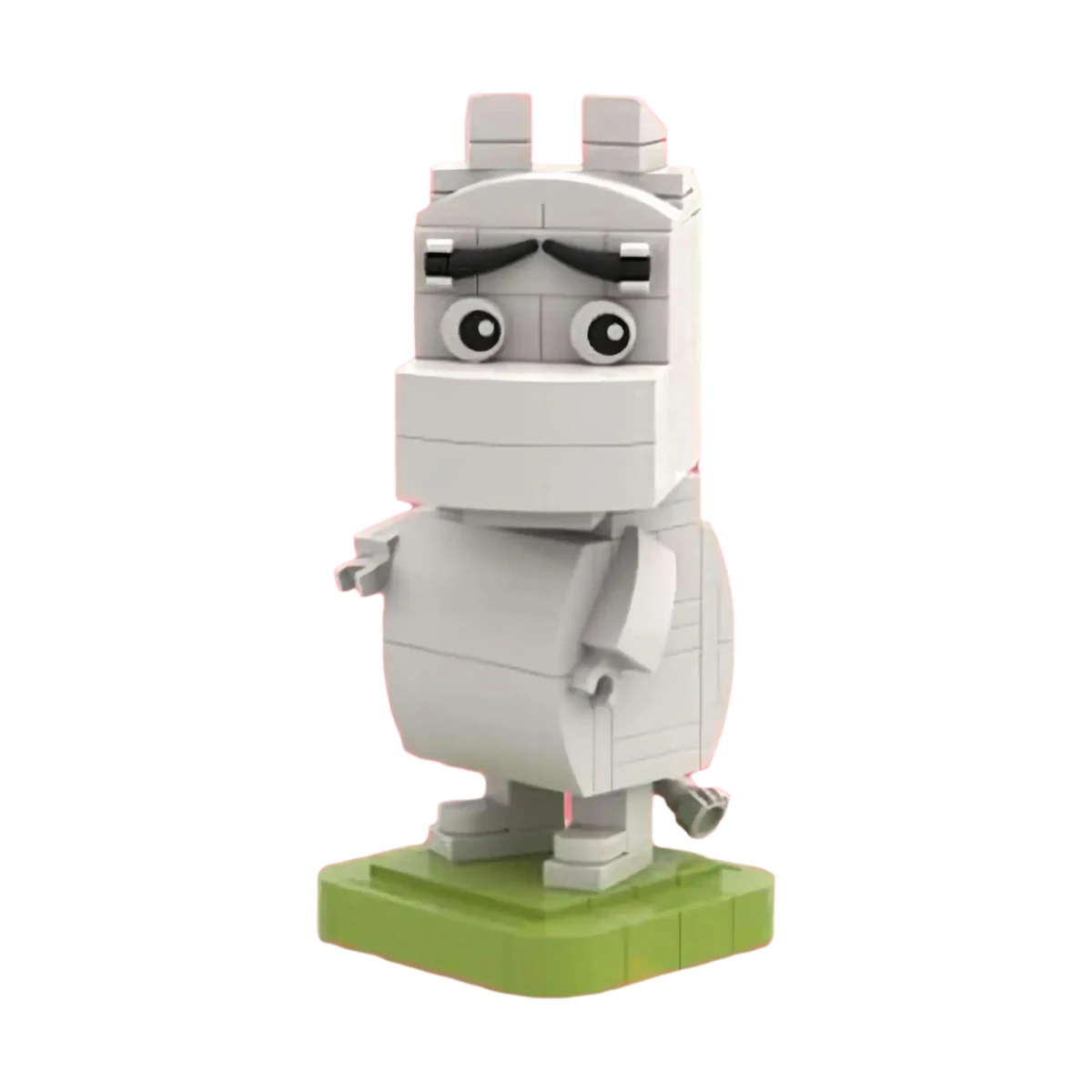 Série animée créative Lulumi maison figurine blocs de construction MOC mamaninggu Mini poupée modèle bricolage jouet pour enfants cadeau d'anniversaire