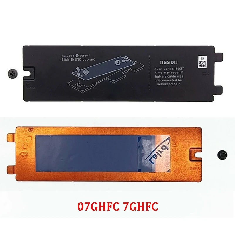 

Новый оригинальный ноутбук M.2 2280 радиатор SSD Plate для Dell Latitude 7320 2-в-1 07GHFC 7GHFC