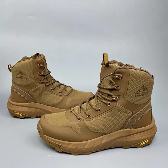 2025 New Mens Tactical Boots Waterproof Military Boots Ankle Hiking Shoes Outdoor Size Boots Walking Shoes