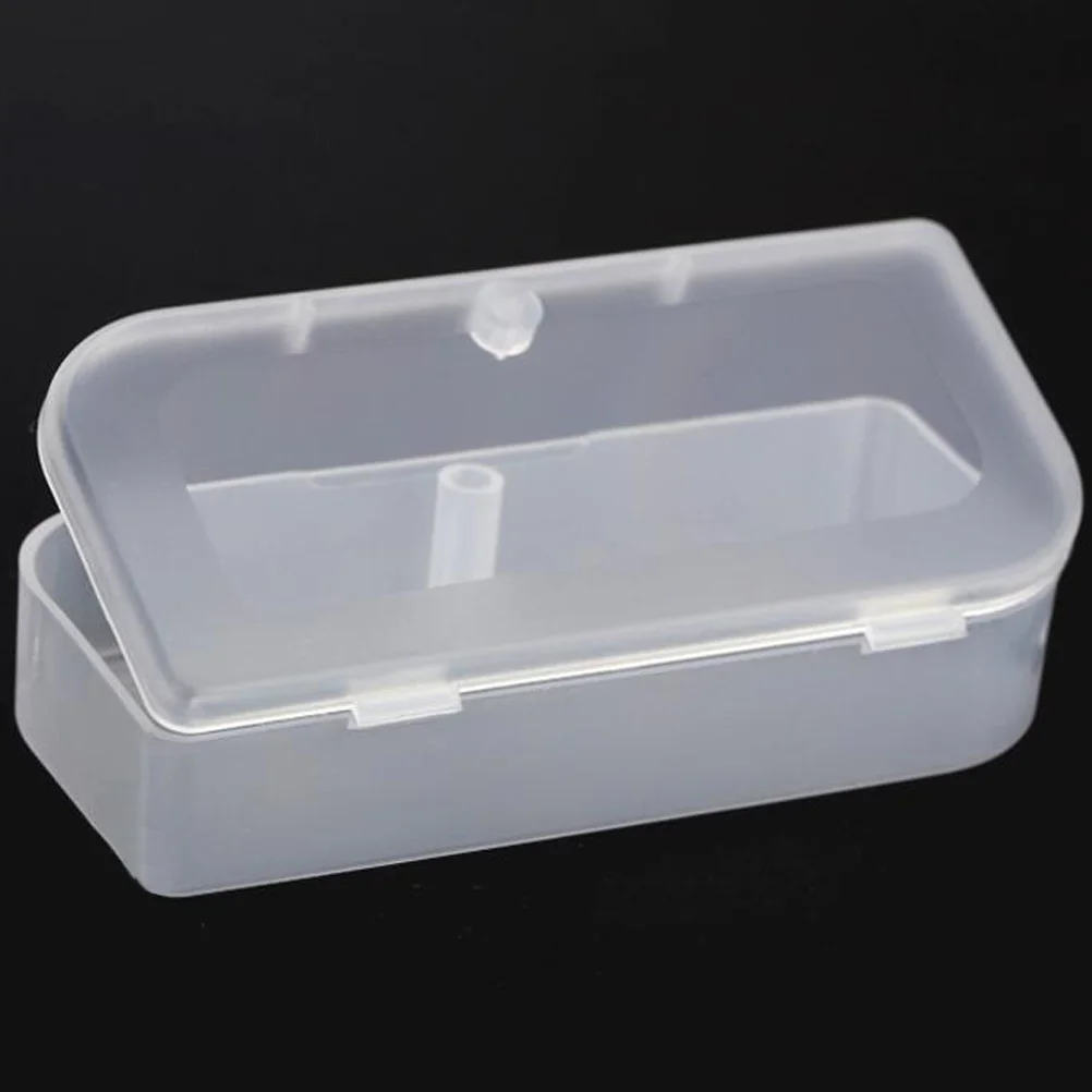

6pcs Clear Plastic Parts Storage Box 6.5X4.5X2.5Cm Transparent Organizer For Small Components Tools Medicine Home Vehicle