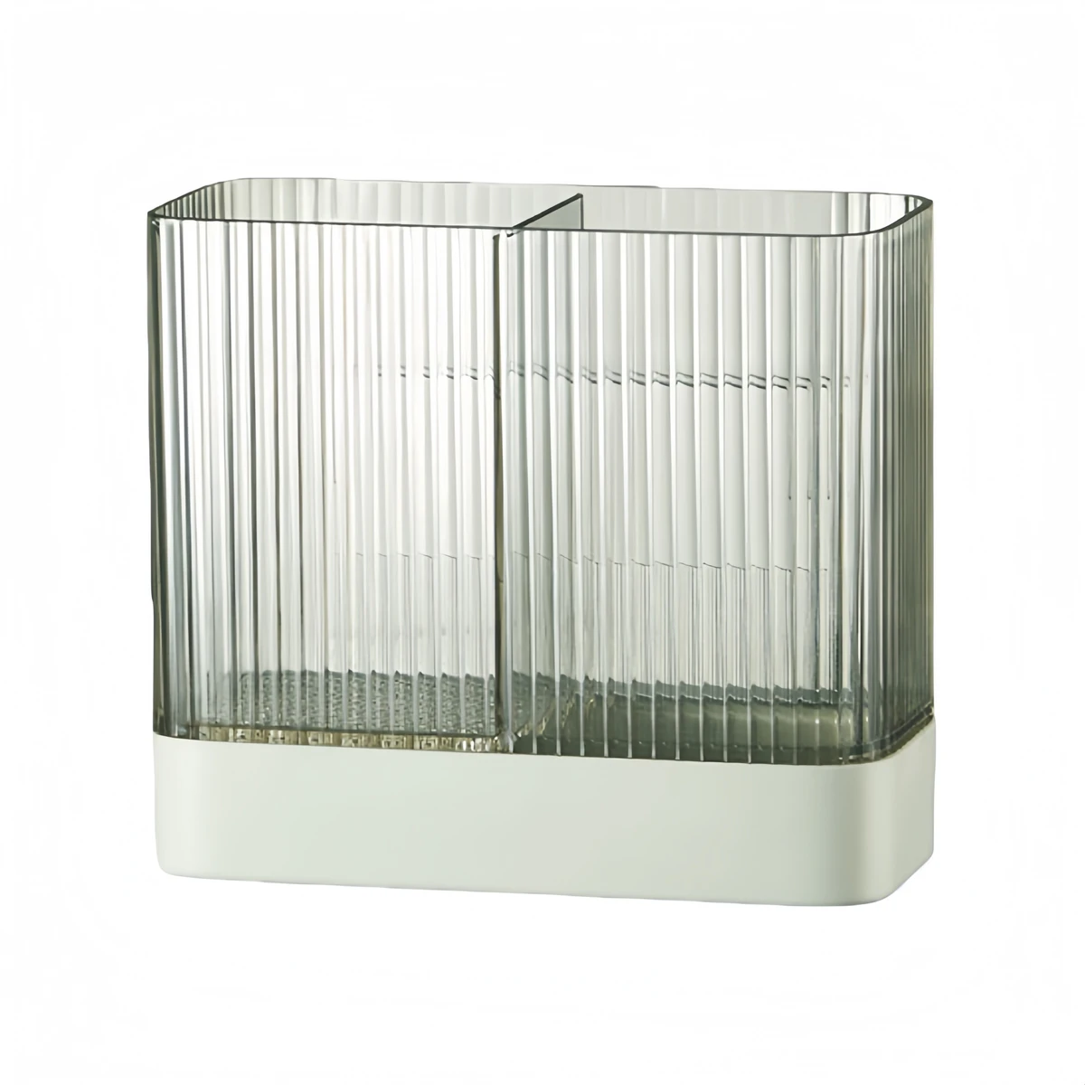 Space Saving Cutlery Holder Drain Rack with Ventilated Base for Quick Drying of For Kitchen Utensils and Easy Access Storage