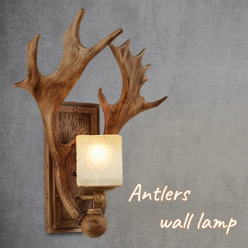 

Retro LED Light Resin Room Lighting Lights Small Indoor Bedroom Living Decoration Lamps Outdoor Lighting Display Wall Sconces