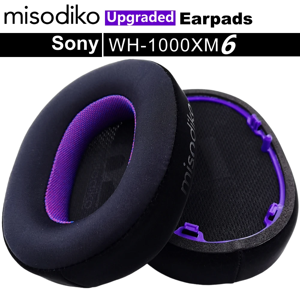 misodiko Verbesserte Ersatz-Ohrpolster für Sony WH-1000XM6 Kopfhörer