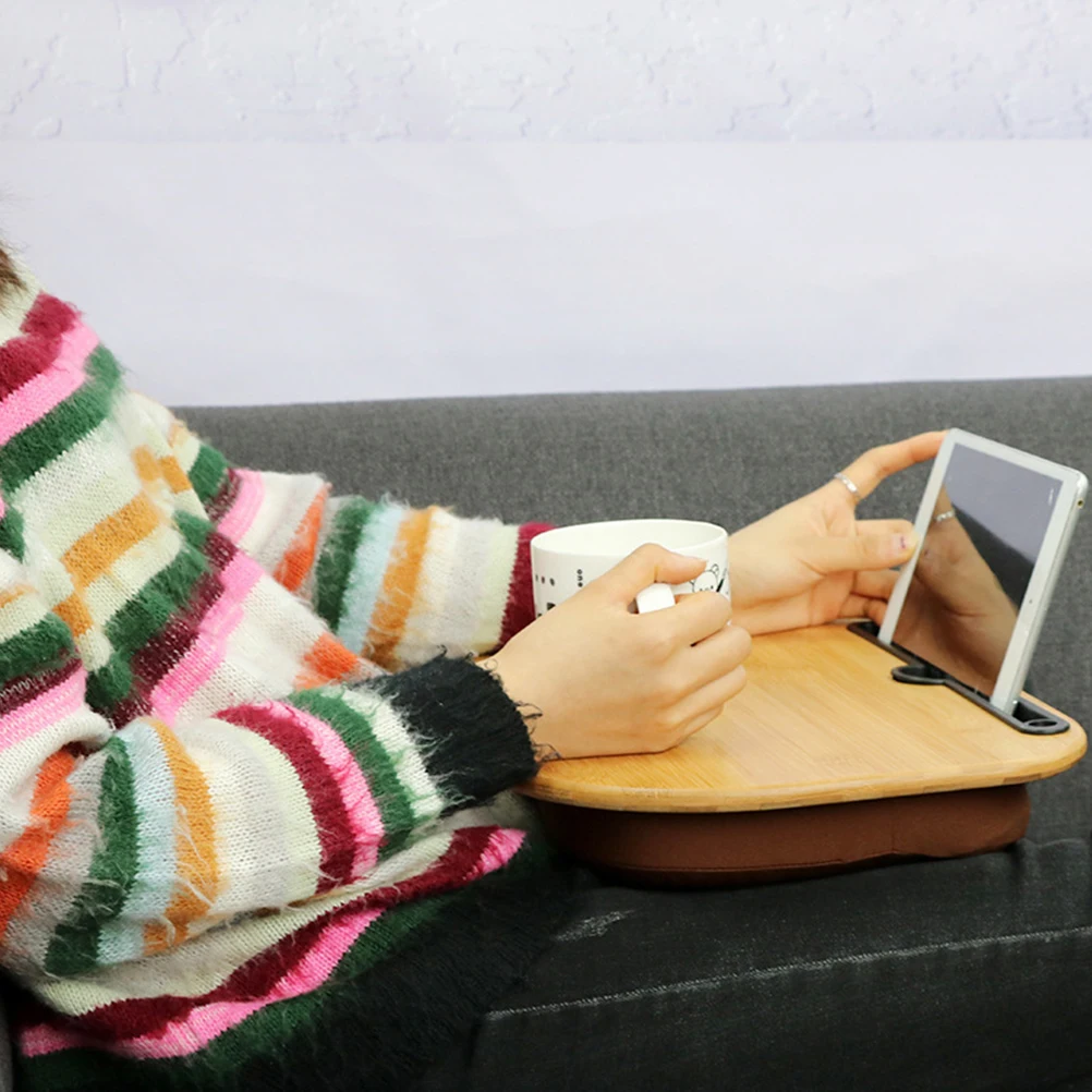 

Многофункциональная настольная подставка для планшета со слотом S, размер S для кровати, дивана, стола, ковра, совместимая с планшетами, ноутбуками, держателем для ПК