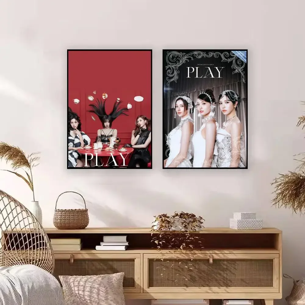 Music M-MISAMO Poster Premium Art Wall Decor, Simple Ornament for Living and Leisure Areas