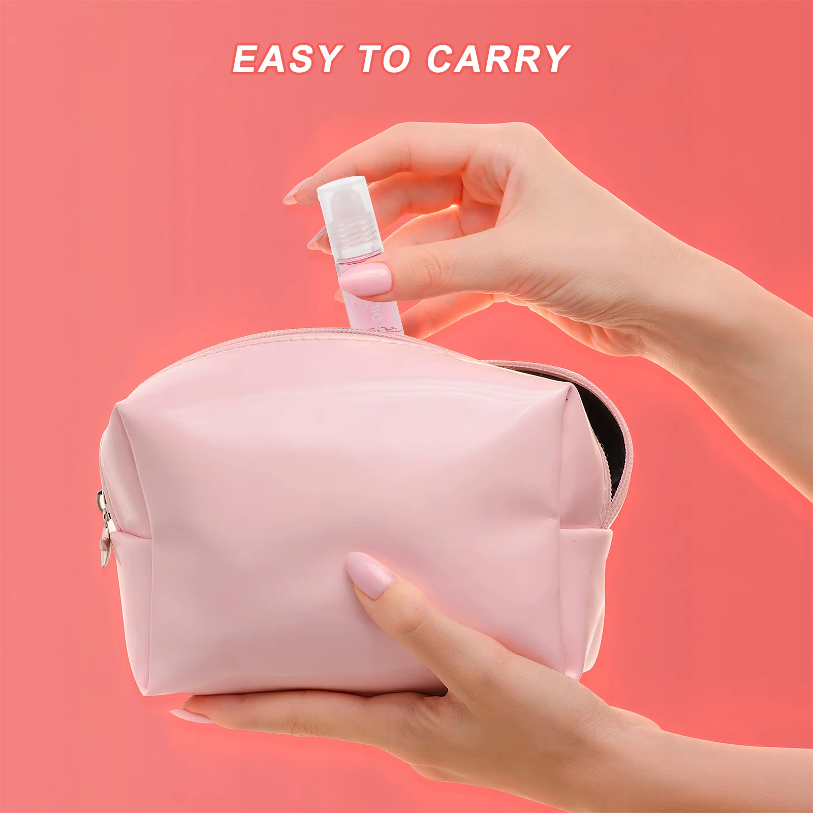 Transparent Roll-on Lip Oil Gloss Fruity Colorless Moisturizing Peach Hydrating Lip Shiner Lipgloss Roller Moisturizing Lipstick