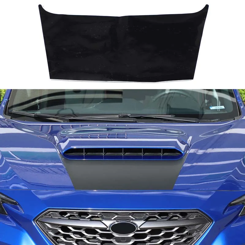 Car Hood Decal Engine Hood Trim Sticker Front Hood Racing Stripe Decal Car Accessories For Subaru WRX VB 2022-2026