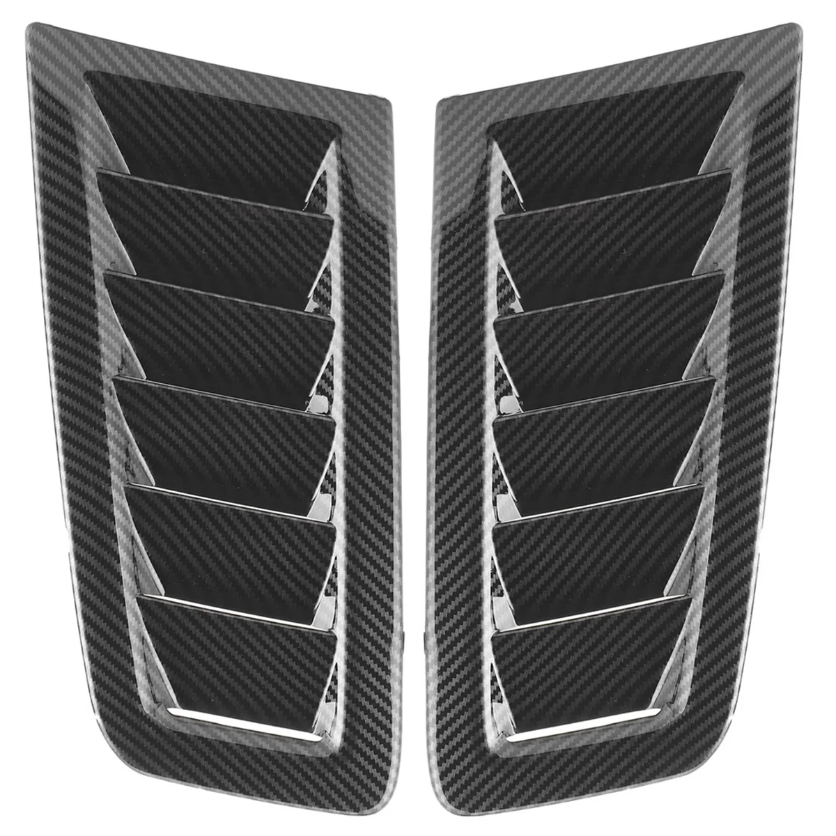 

Car Styling Carbon Fiber Hood Air Vent Grille for Ford Focus Rs Mk2 Bonnet Air Vent Hood Cover Air Vent Trim Panel