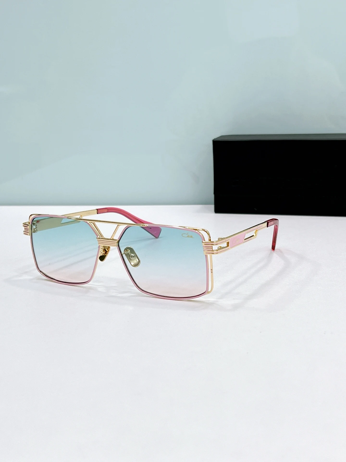 

Original CCAZAL MOD9111 Fashion Premium Classic Oversized Men Sunglasses Luxury Gradient Casual Vintage Women Couple Eyewear