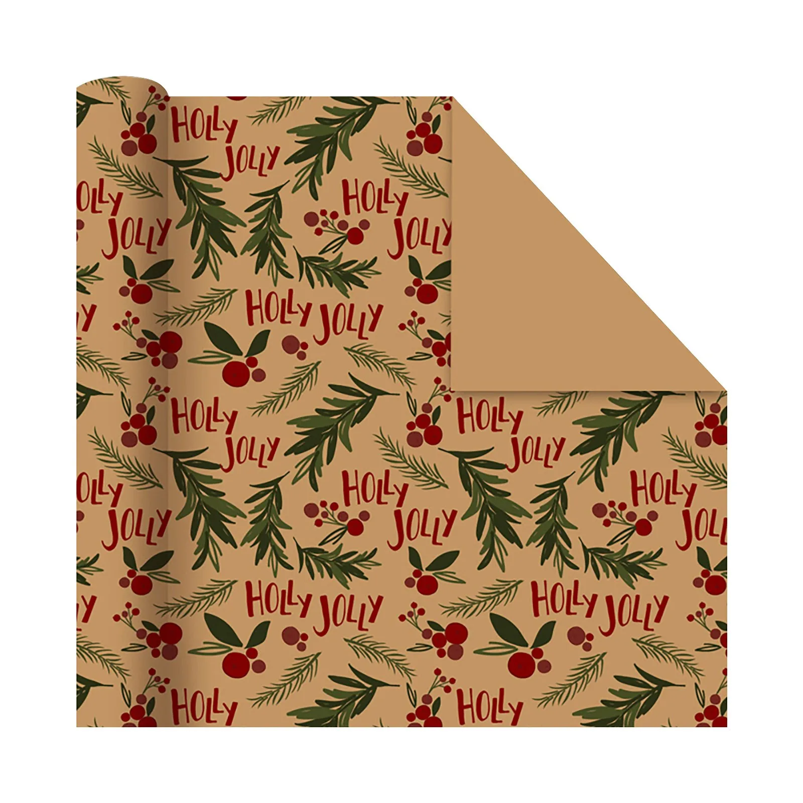 Christmas Wrapping Paper Christmas Elements Collection Single-Sided Wrapping Paper 70cmx50cm Adornos NavideñOs Christmas Decorat