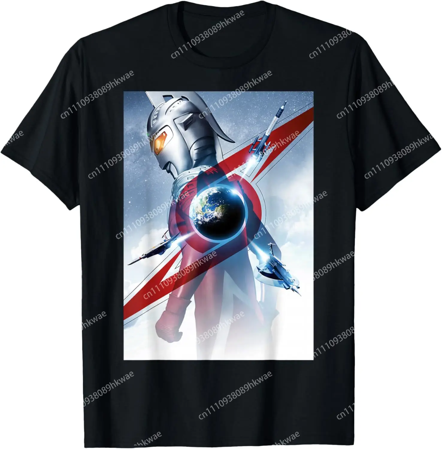 ULTRASEVEN (Ultraman Series) Poster Visual Design B Fashion Casual Funny T-Shirt S-6XL Summer