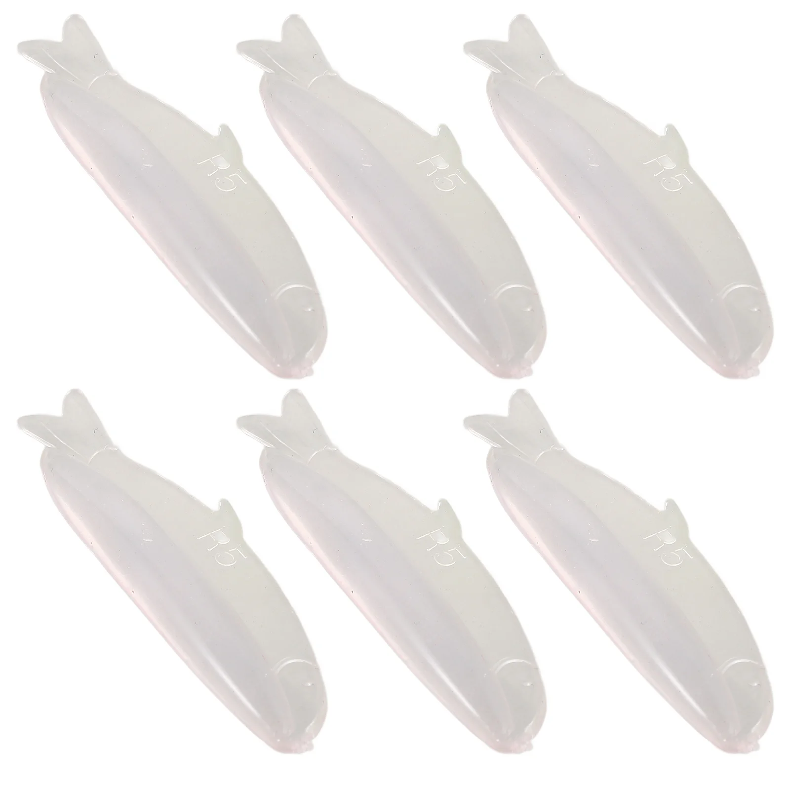 

5Pairs Silicone Eyelash Lift Pads Soft Elastic Fish Design for Comfortable Lash Perming Easy Clean Reusable Lash Shields Mascara