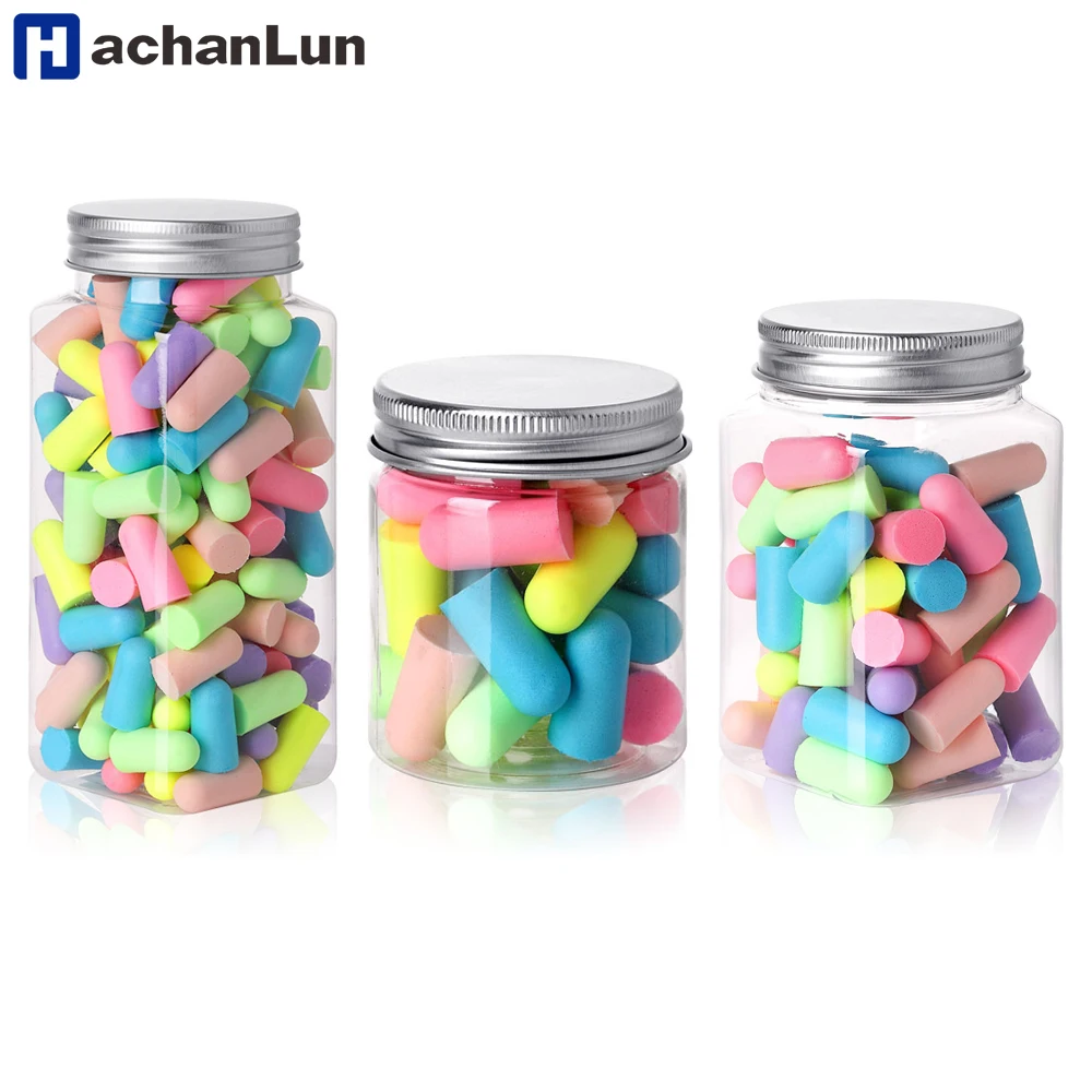 

30/60 pcs Earplugs Noise Reduction Protection Sound Insulation Foam Soft Sleep Cancelling Anti Bruit Earplug Sleeping Ear Plugs