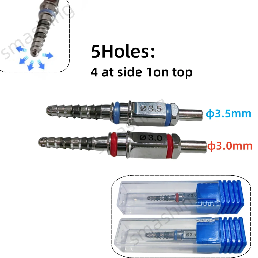 

Dental Water Rising Drills Crestal Lateral Approach 5 Holes Hydraulic Membrane Lifter Sinus Lift WRS Dome Drill