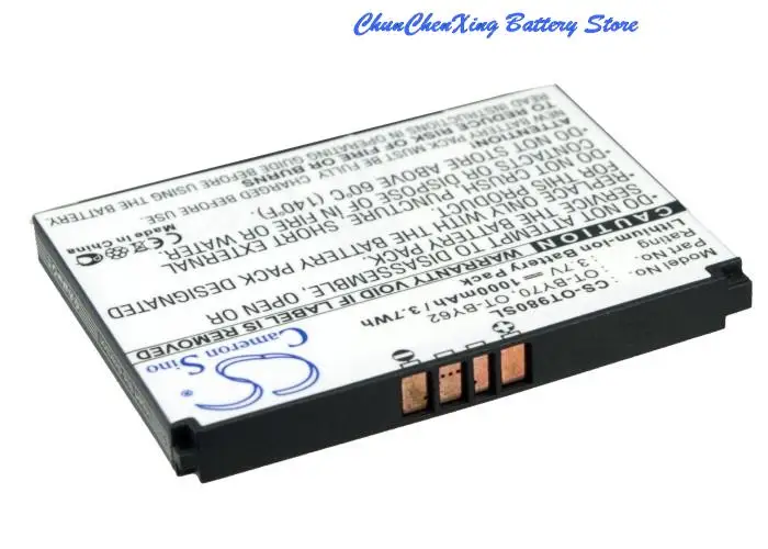 بطارية عالية الجودة CAB3170000C1,OT-BY70 لـ Alcatel OT-890,OT-900,OT-901,OT-901N,OT-980,OT-980A,OT-981,OT-981A