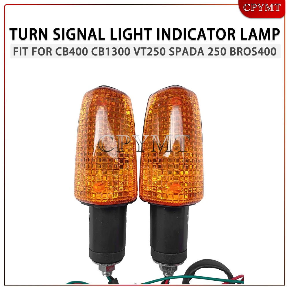 

Motorcycle Turn Signal Light Indicator Lamp fit For HONDA CB400 CB1300 VT250 Spada 250 BROS400 BROS CB 400 1300 VT 250 Spada250