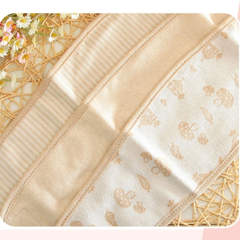 Baby Umbilical Cord Belt Colored Cotton Infant Belly Binder Gender Neutral Adjust Belly Protector Band for Newborn 0-12M