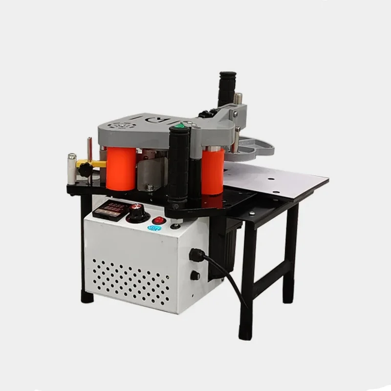 220V 1100W Small Manual Edge Banding Machine Double Sided Gluing Portable Edge Banding Machine Woodworking Edge Banding Machine