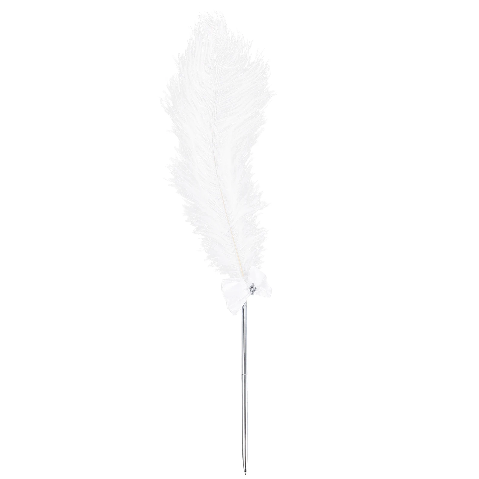 

Signing Pen Men's Luxury Fancy Wedding Writing Giant Plume Guest Book Pens Signature Western Style