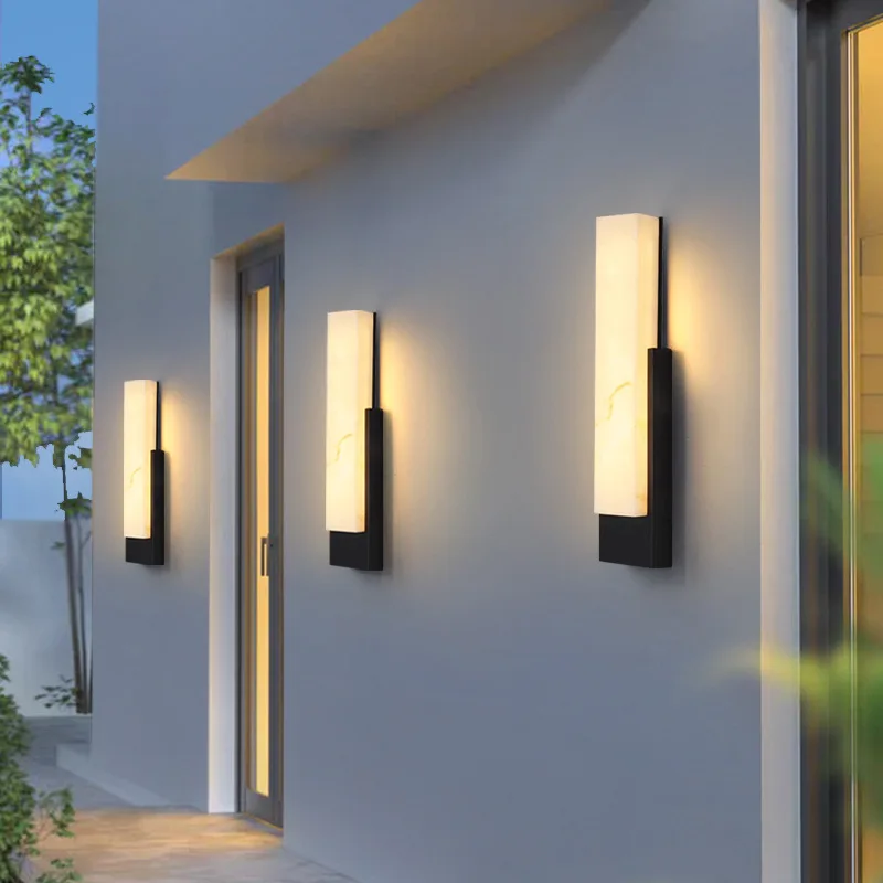 Applique Murale LED en Acier Inoxydable, Étanche IP65 AC85 ~ 265V 12W 18W, Lampe de Porche pour l'Extérieur, Cour, Rue, Chemin, Décoration