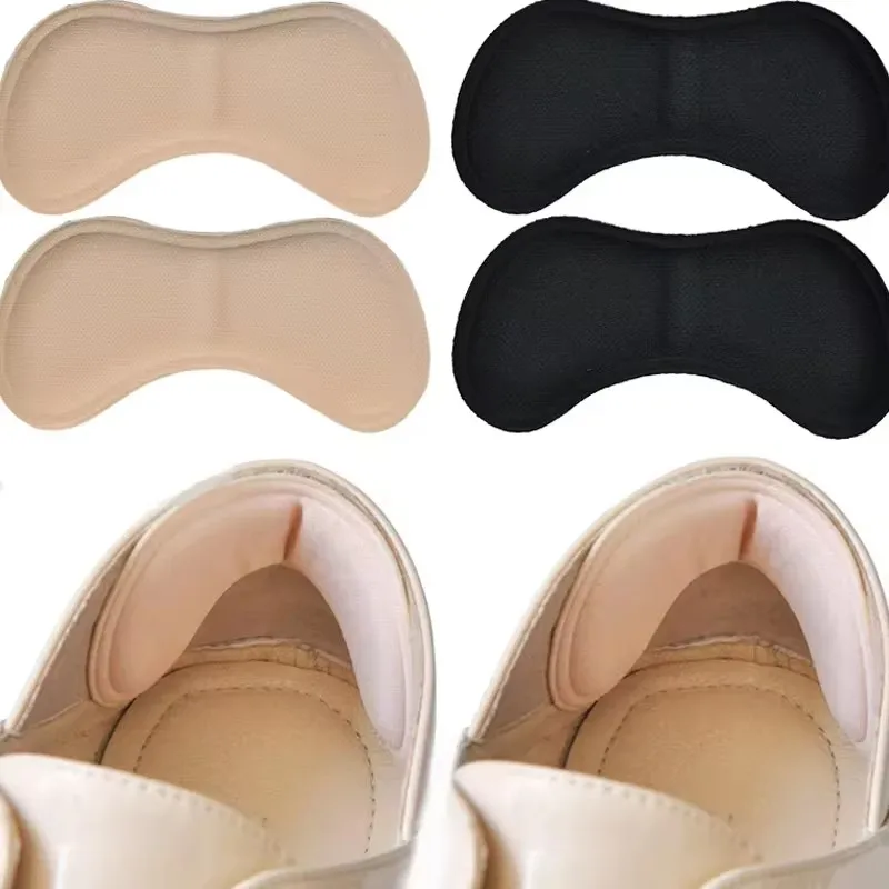 8 Pcs Heel Pads For Too Big Shoes Self-Adhesive Heel Protectors Heel Inserts Improved Shoe Fit And Comfort Prevent Heel Slip