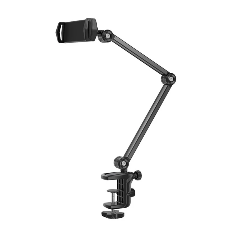 

Cell Phones Holder Video Webcam Stand Lazy Desk Arm Clamp Table Desktop Suspension Phone Holder for Video Recording Live