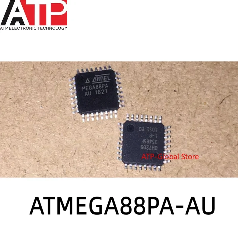 (10piece) ATMEGA88PA-AU ATMEGA88PA MEGA88PA QFP32 Original inventory of integrated chip IC