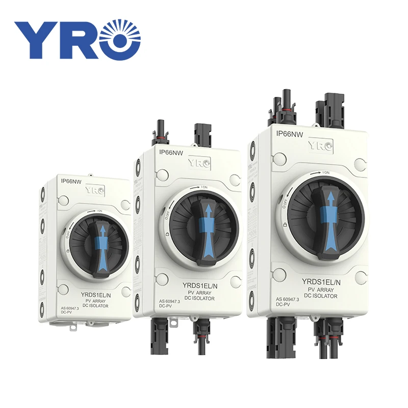DC Isolation Switch 4P 1000V 32A Outdoor PV Solar Switch Photovoltaic Waterproof IP66