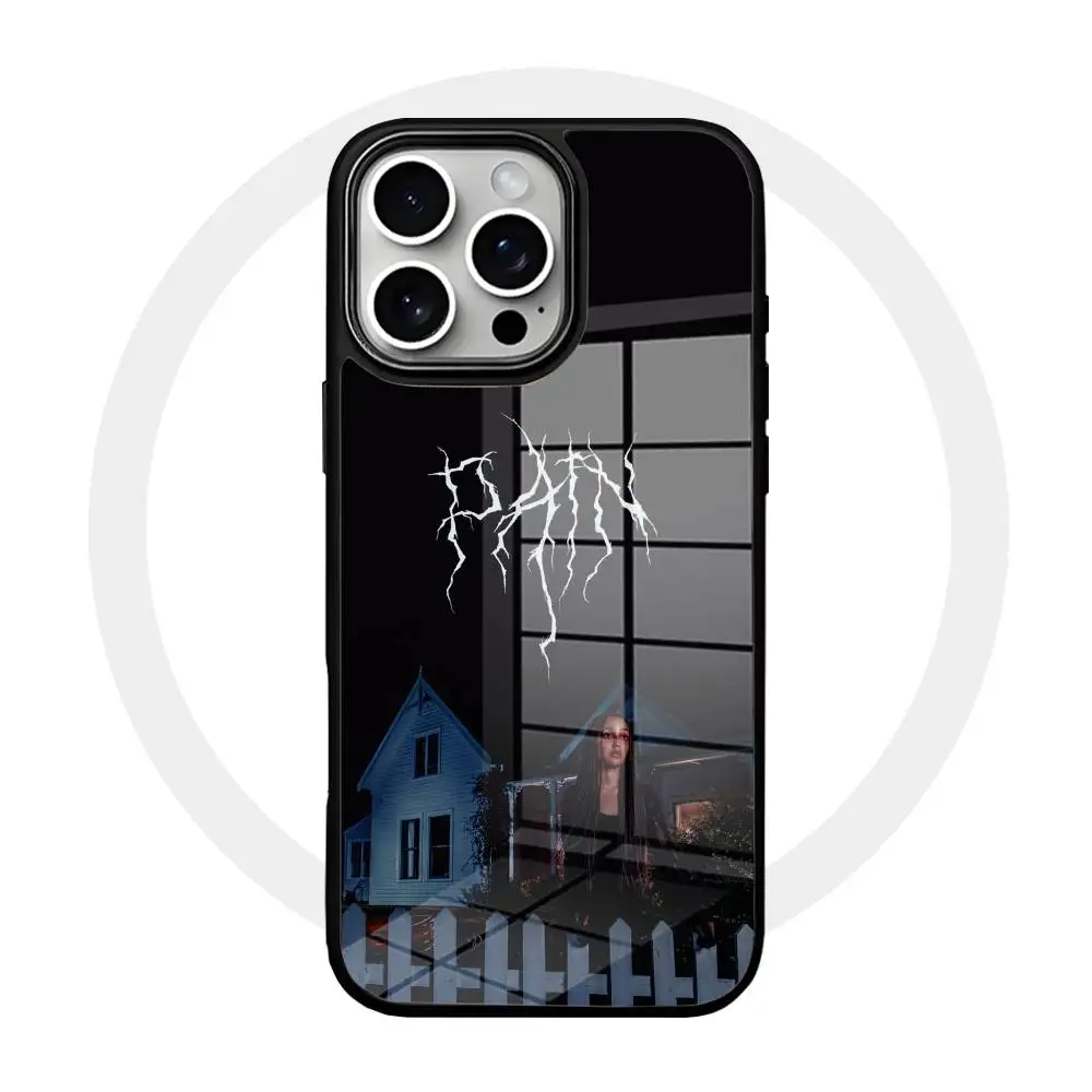 

P-PinkPantheress Phone Case Magnetic Glass Phone Case For Iphone 16 15 14 12 11 13 Pro Max Mini Puls Cover