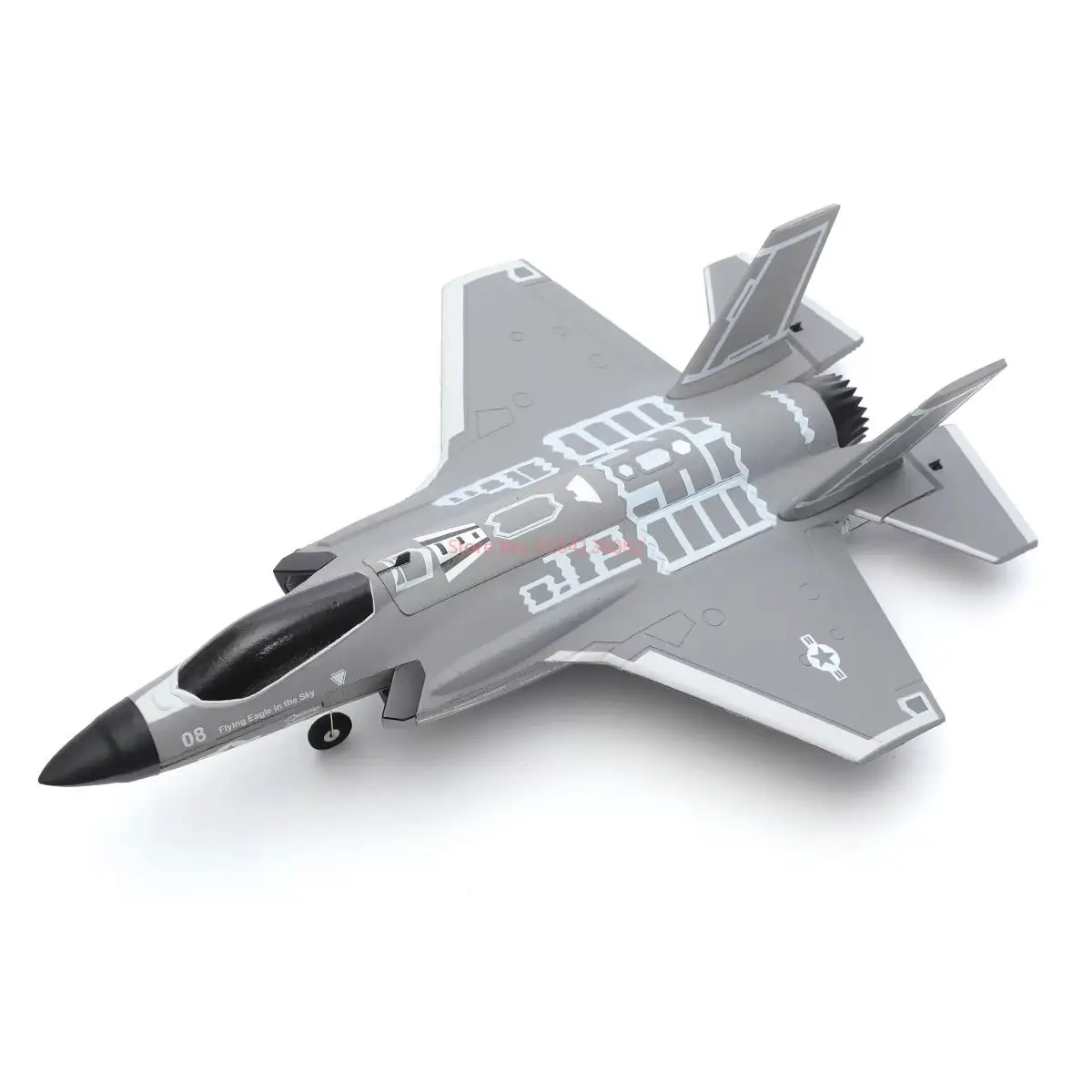 Fx9635 Four Channel Remote Control Aircraft F35 Culvert Fighter Brushless Motor Fixed Wing Foam Aircraft Children Birthday Gifts