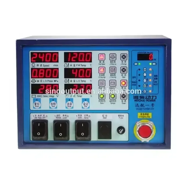 WEICHAI Marine Engine Control Panel and Display with Cable a Set Can Be Supplied in China