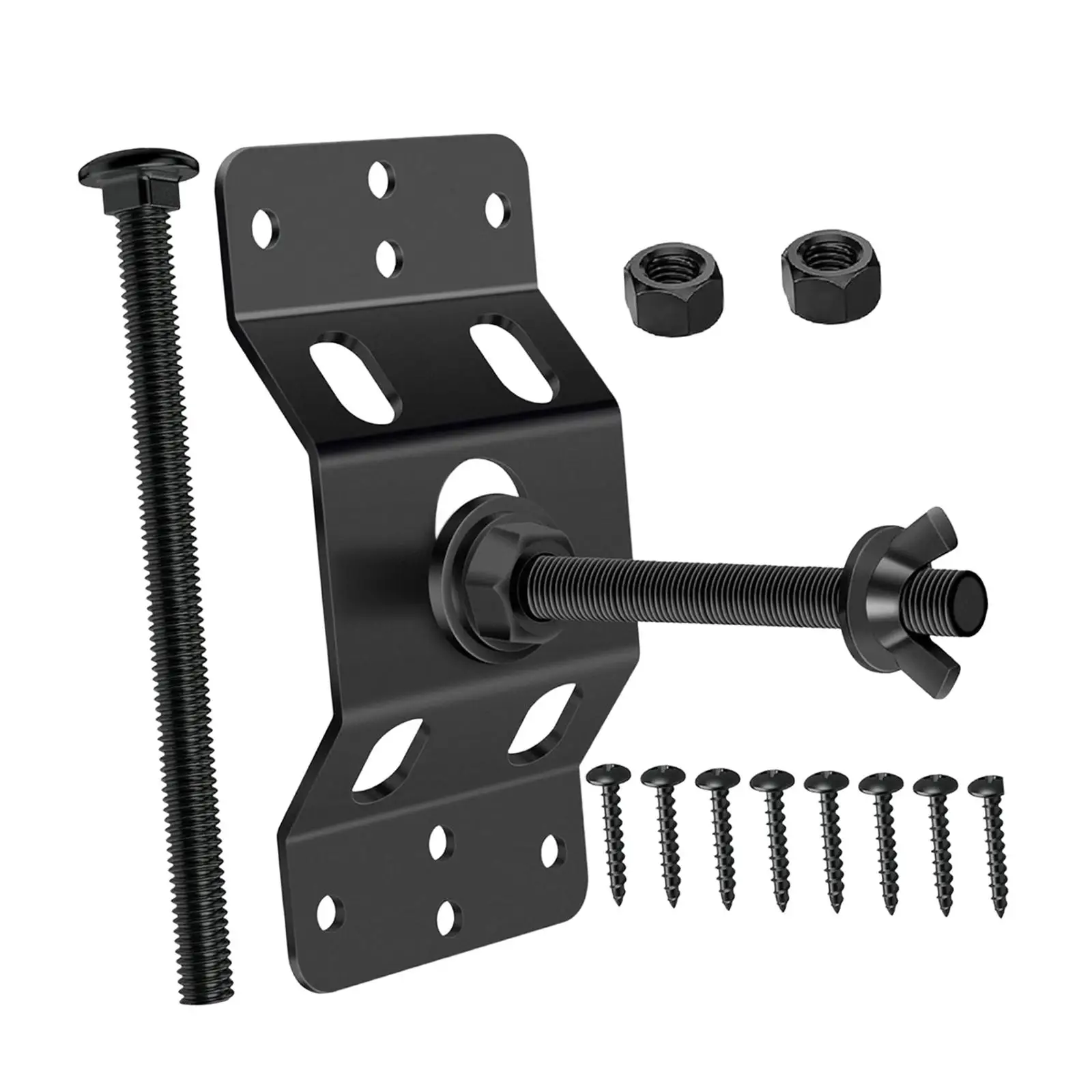 

Крепление для запасного колеса Закрытый держатель для запасного колеса для прицепа Легко носить с собой Прочный для универсального прицепа, настенное крепление, для грузовиков