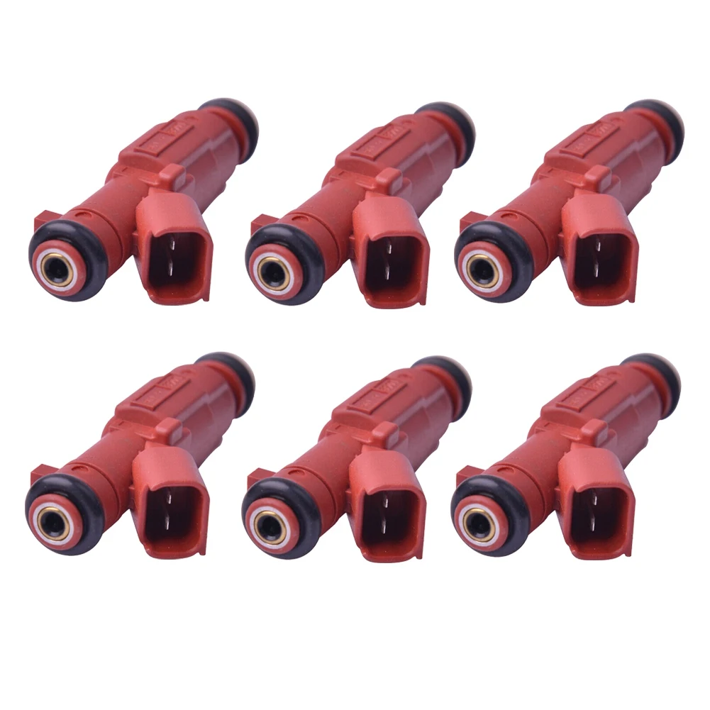 6Pcs Car Fuel Injector Nozzle 35310-2E000 for Hyundai Elantra Ix35 Kia Forte Soul 1.8 2.0L 2011-2020 353102E000