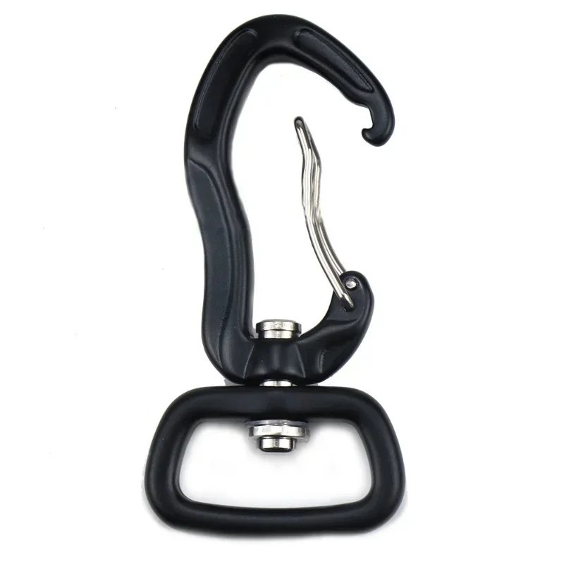 360° Rotatable Spinner Carabiner Small Wiregate Carabiner Rotational Hammock Clip Hook Climbing Accessory