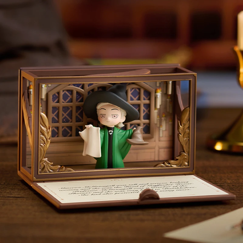 POPMART Harry Potter Hogwarts Biographical Series Blind Box Guess Bag Original Toys Doll Cute Anime Figure Ornaments Gift