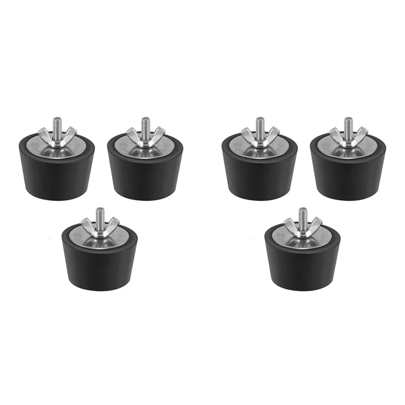 

ATSQ-6Pcs 38Mm Rubber Winterizing Plug Swimming Pool Sealed Anti-Freeze Expansion Plug Drain Pipe Pipes Antifreeze