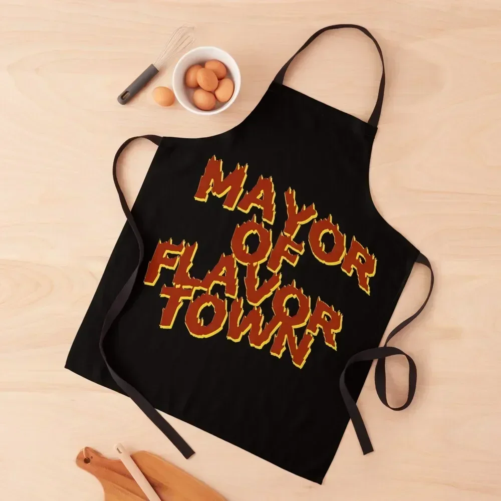 

The Mayor of Flavortown Apron kitchen woman esthetician Ladies barber men Apron