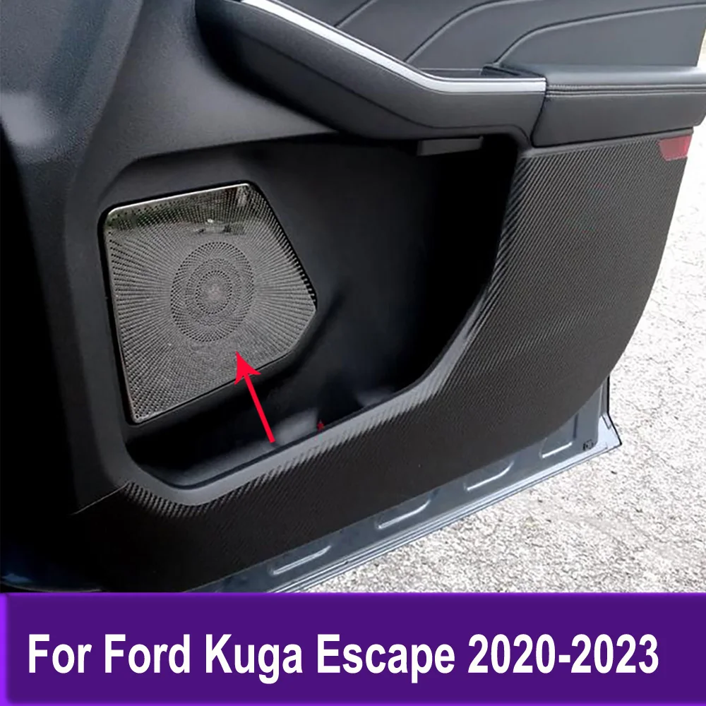 

Интерьерные аксессуары для Ford Kuga Escape 2020-2023, звуковая стереоколонка с боковой дверью, покрытие ободок Trims